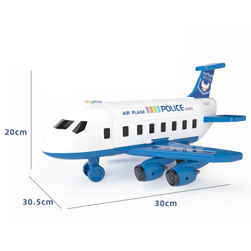 Avião infantil Com Pista de Velocidade